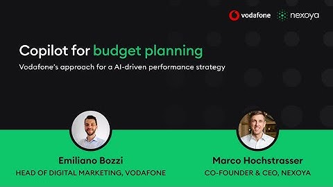 Masterclass Replay - Vodafone’s approach for a AI-driven performance strategy