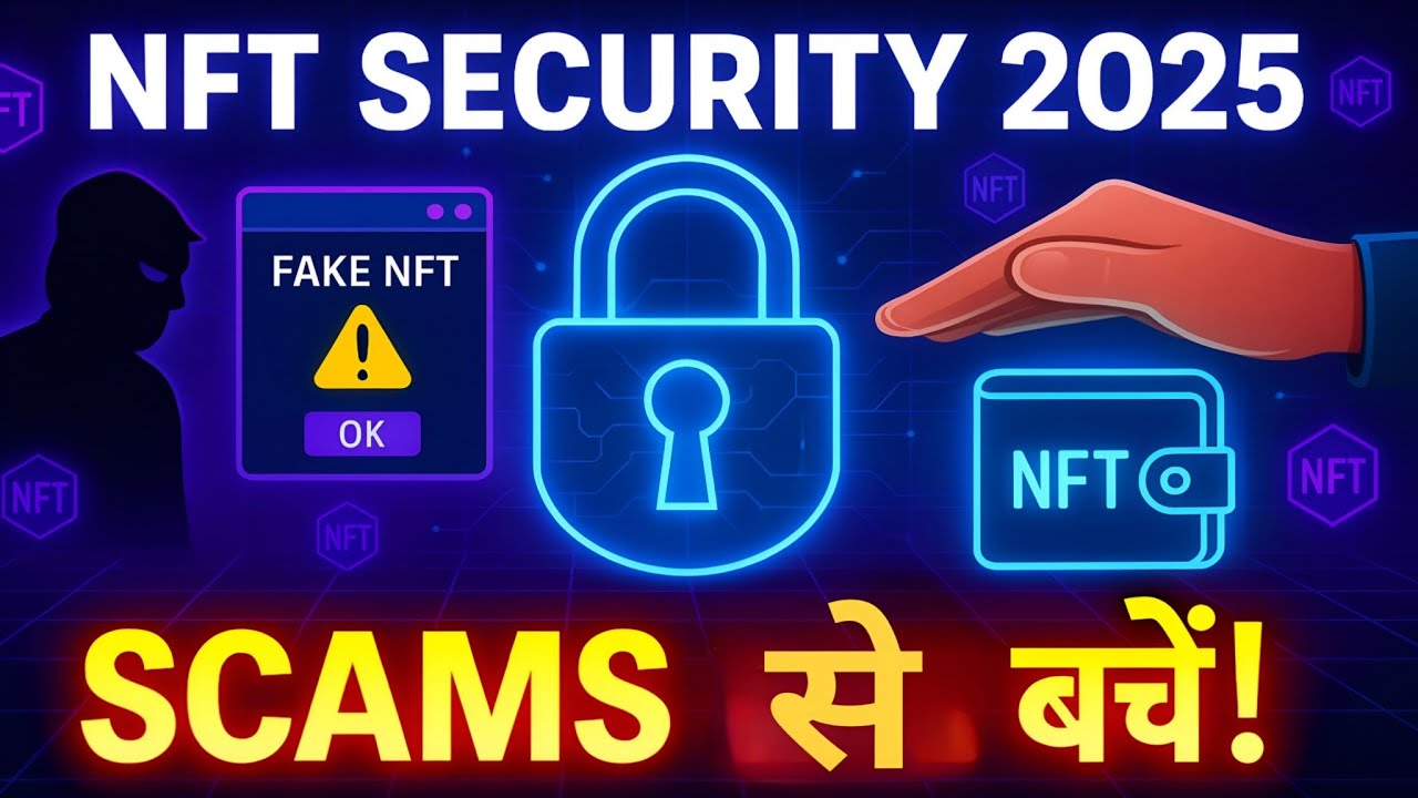NFT Security & Scams – NFT धोखाधड़ी से कैसे बचें? | NFT Safety Tips in Hindi 2025