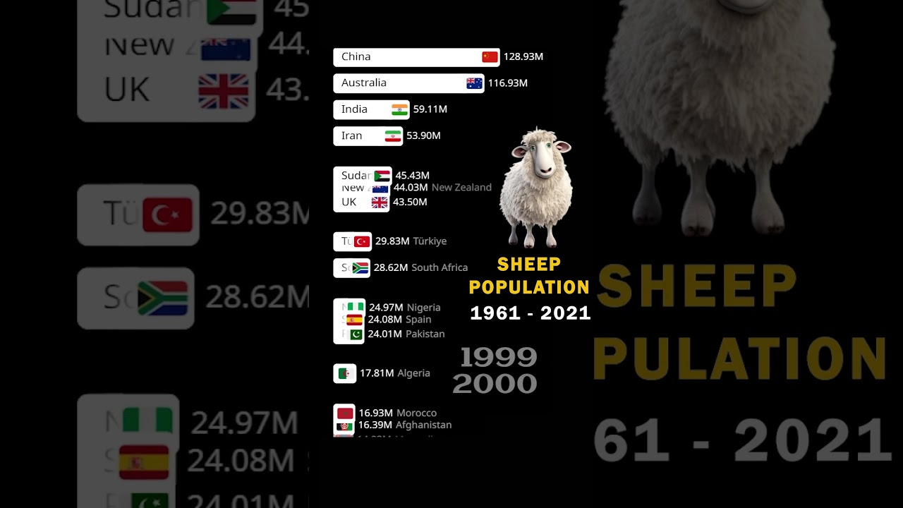 Sheep Population By Country