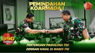 Pertemuan Panglima TNI dengan Kasal di Mabes TNI