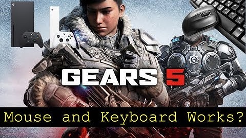 Gears 5 - Mouse and Keyboard test on Xbox Series X