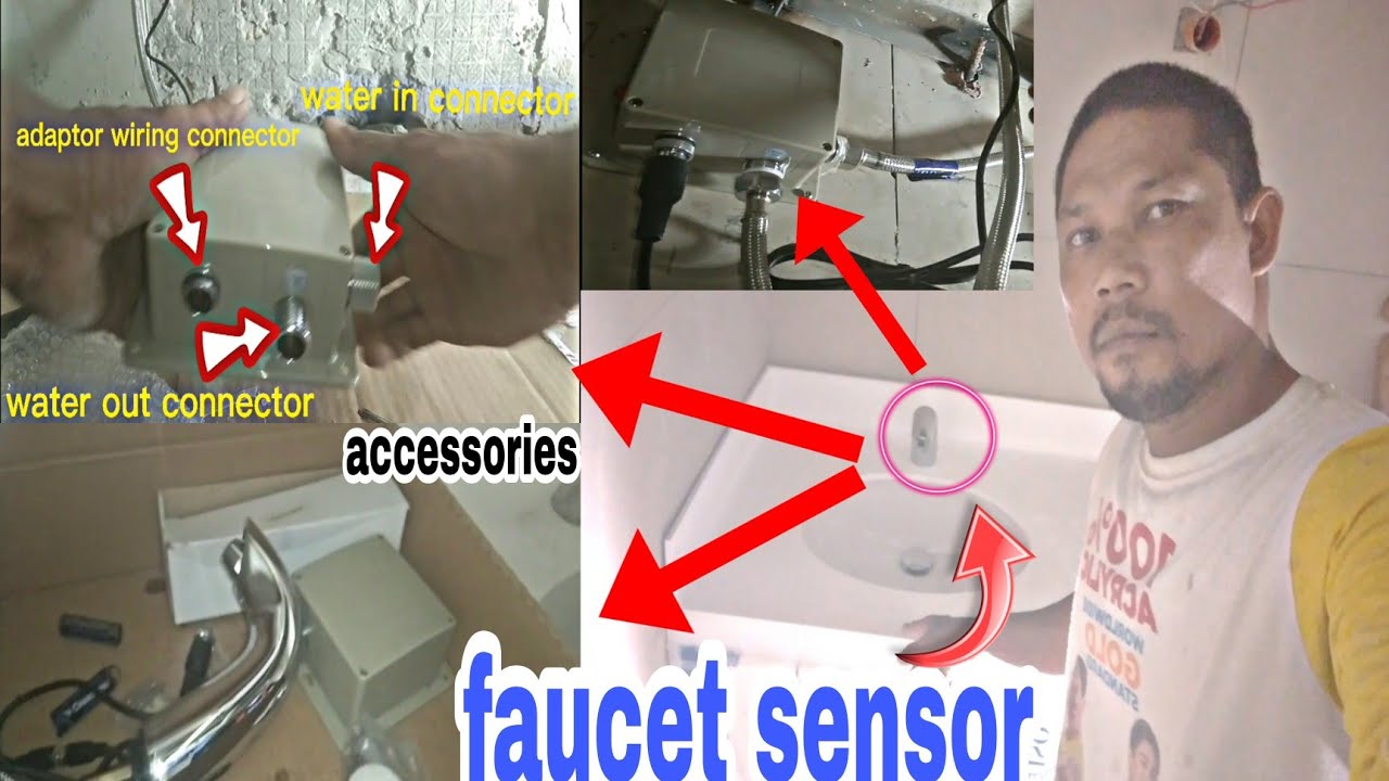 part 2 how to installation sensor faucet & how to installation sensor ...