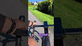 Podjazdy w Małopolsce niszczą każdego 😱 #laskowa #szosa #rower