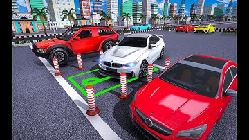 Autopark Car Parking Simulator - Multi Level Car Customers Drive and Park - Android GamePlay