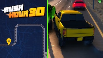 Rush Hour 3D iOS gameplay walkthrough levels 1-10