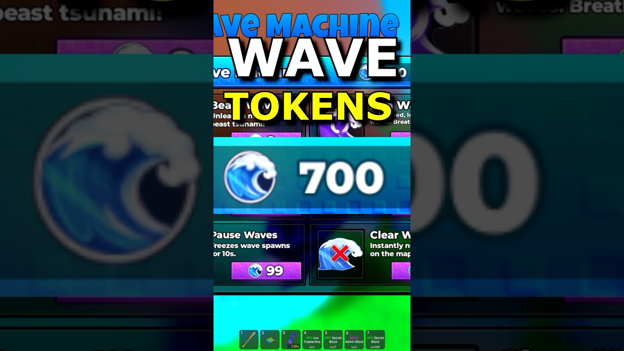 How to get Wave Tokens in Escape Tsunami for Brainrots Roblox
