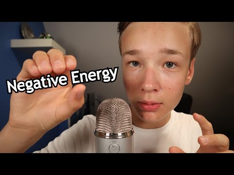 ASMR Plucking & Removing Your Negative Energy