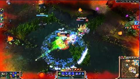 Maokai support engaging baroned up team