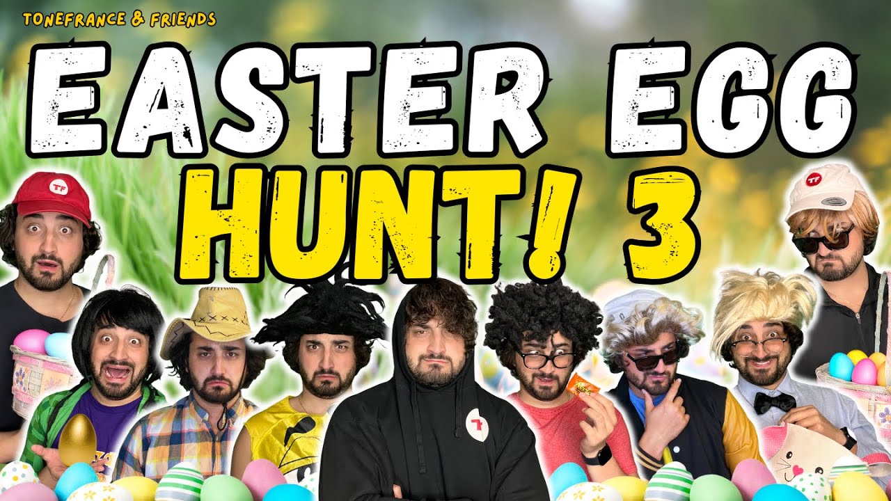 Охота за пасхальными яйцами! 3 | ToneFrance & Friends