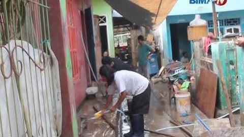 BIMA TV - BANJIR KE - 3 DI KOTA BIMA, SEBAGIAN WILAYAH TERGENANG