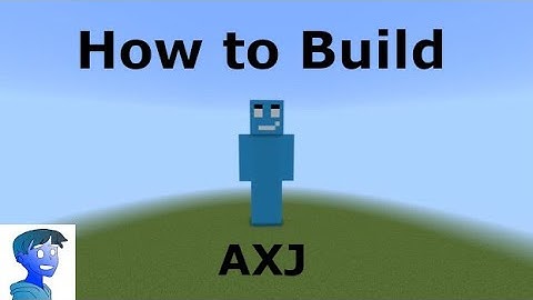 |How to Build AXJ (v.1)| Minecraft Skin Tutorials