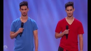 Tony \& Jordan French Twins: An AMAZING Mix of Real-life \& Video Gaming | America's Got Talent 2017