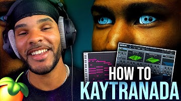 How To Make a KAYTRANADA Type Beat FL Studio 21 using SERUM