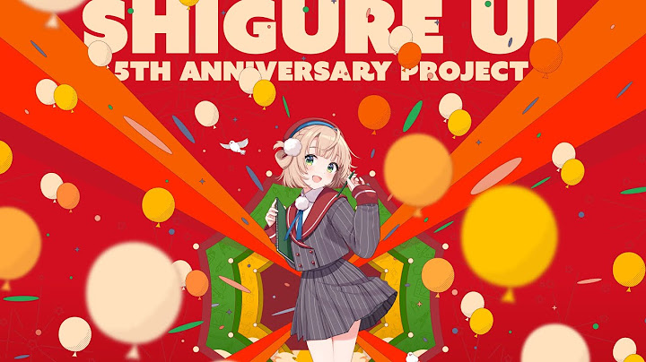【告知】しぐれうい 5th Anniversary Project