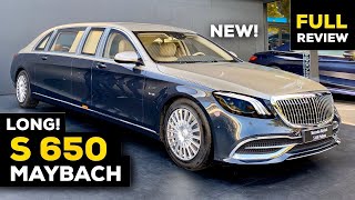 2020 Mercedes Maybach S650 Pullman GUARD V12 LONG NEW FULL Review BRUTAL SECURITY Interior Exterior