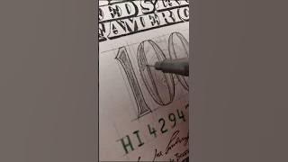 Pria ini Nyaris ditangkap Polisi Gara-gara Menggambar Uang Dolar Amerika #shorts