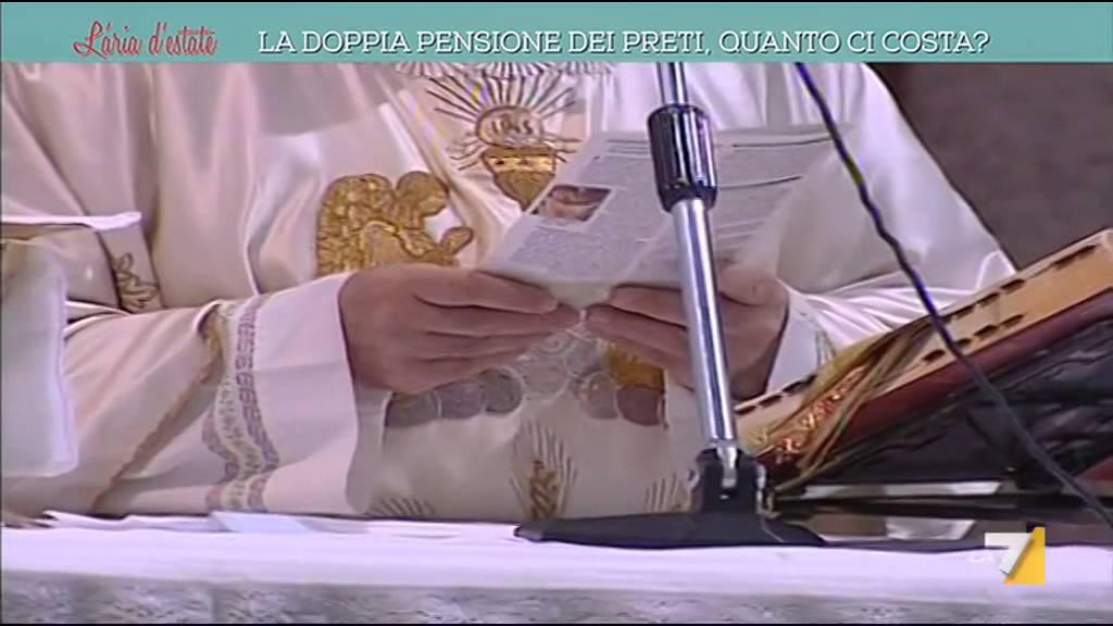 La doppia pensione dei preti, quanto ci costa? - YouTube