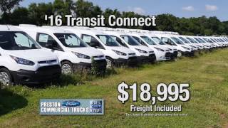 Labor Day Sales Event at Preston Ford's Commercial Truck Dept. in Maryland and Delaware