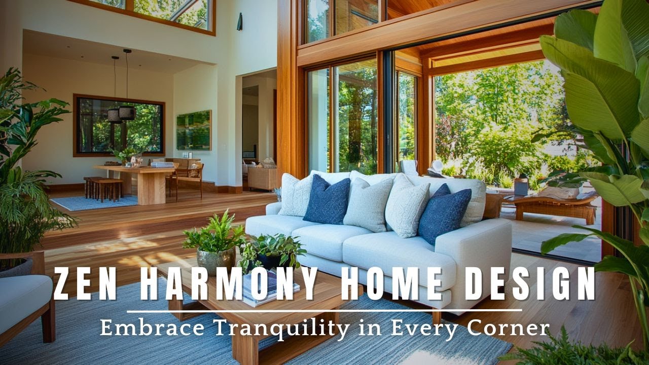 Zen Harmony Home Design: Embrace Tranquility in Every Corner - YouTube