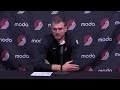 Tiago Splitter on the Blazers Playing Hard, Jrue Holiday's Performance, and Win Over the Utah Jazz