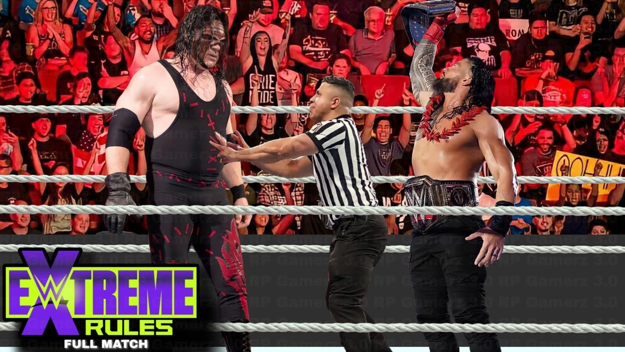 FULL MATCH - Roman Reigns vs. Kane - WWE Extreme Rules 2022 - YouTube