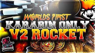 *WORLDS FIRST* Karabin ONLY V2 Rocket!