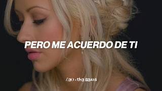Christina Aguilera - Pero Me Acuerdo de Tí (Letra)