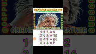 only genius solve this puzzle | can solve this | iq test puzzle #shorts #maths #viral #osppuzzle