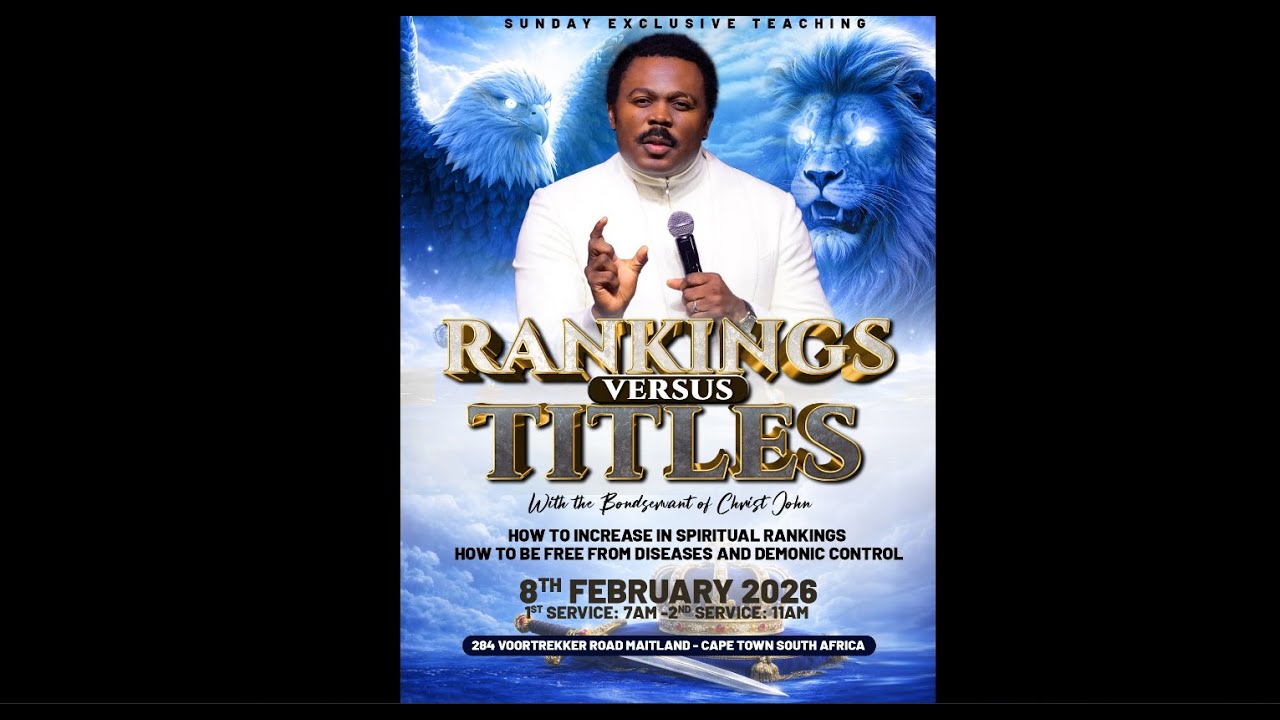 Worship at SRE—RANKINGS vs TITLES || Holy Communion with The Bondservant of Christ John