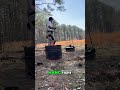 Hot Wood Chopping: Ax &amp; Chainsaw Prep! #shorts