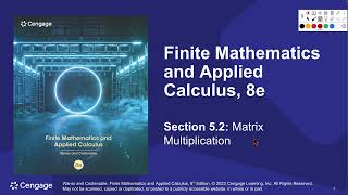 MAT 211   Section 5 2 Matrix Multiplication