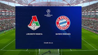 PES 2021 - Lokomotiv Moscow vs Bayern Munich - Full match & Goals - Gameplay PC