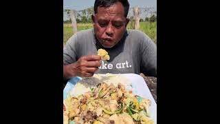 7465207099983695135   How to crispy chicken with Cauliflower recipe in my countryside food#foodtikto