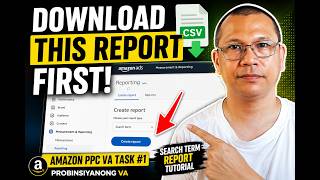 One of the First Tasks of an Amazon PPC VA | Downloading a Search Term Report (2026)