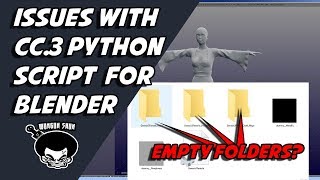 New issue with the Iclone cc3 blender Python script.