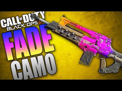 How to make an awesome FADE CAMO in Black Ops 3! (BO3 Paint Shop Tutorial)