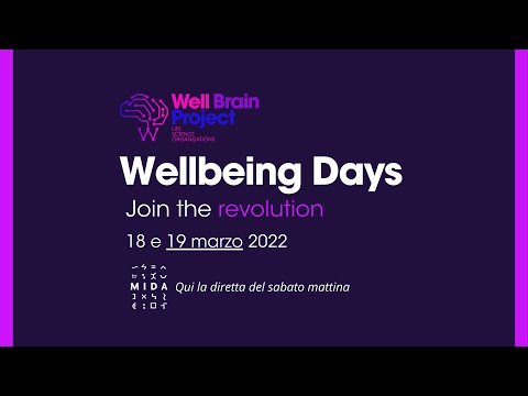 Wellbeing Days - 19.03 - Le nuove frontiere per HR: Wellbeing & New Ways of Working