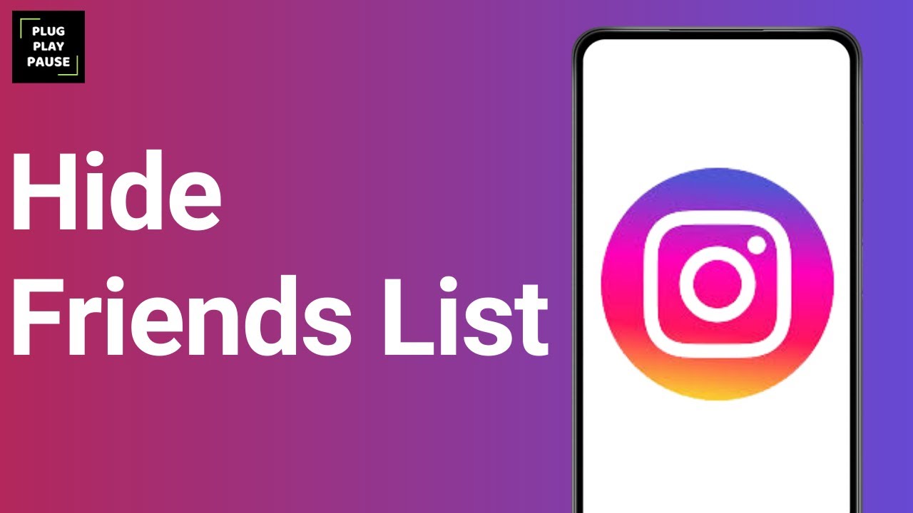 How To Hide Instagram Friends List ? - YouTube