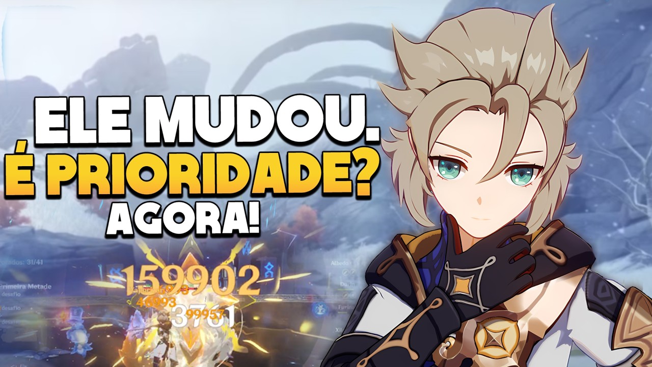 o Novo ALBEDO está QUEBRADO DE FORTE… mas virou META mesmo? | Genshin Impact