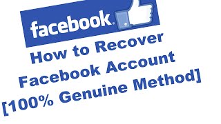 Recover Facebook ID - Forgot Password of Facebook ID and Email ID also ? [EASY FIX]