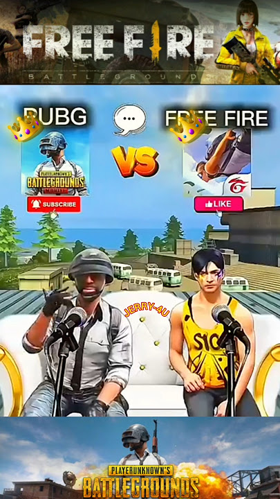 Pubg vs Free Fire 🔥 #viralshort