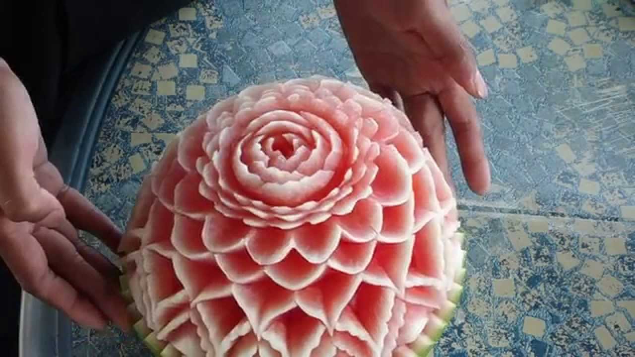 Decorative Fruit Tray 08 by Mr. Koy Touch - YouTube