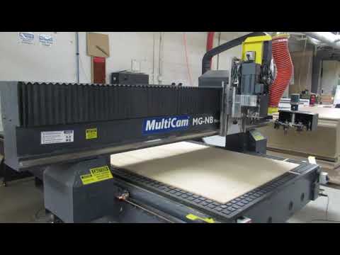 Multicam MG, 5' x 10' CNC Router with ATC and Vacuum Table