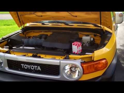 Oil Change Toyota Fj Cruiser Youtube
