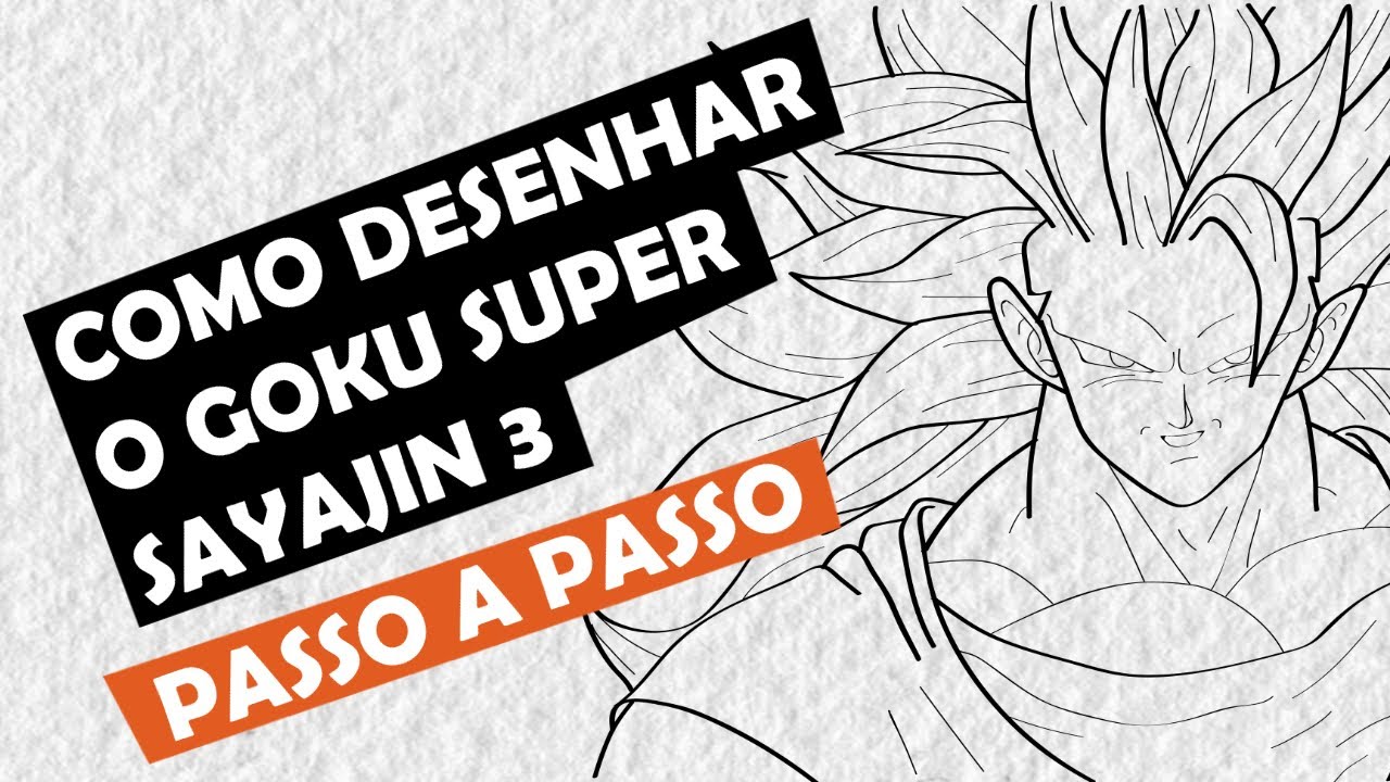 COMO DESENHAR O CABELO DO GOKU