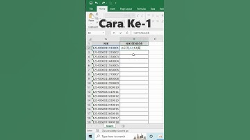 Cara Sensor NIK - Cara Ke 1