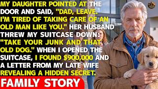 My Daughter Kicked Me Out With My Old Dog—Then I Opened My Late Wife’s Suitcase And Found $900K screenshot 1