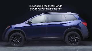 The All-New 2019 Honda Passport