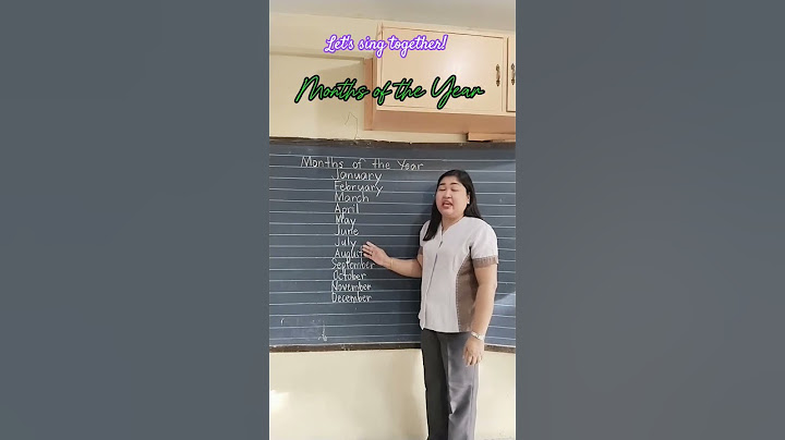 Months of the Year #energizer #education