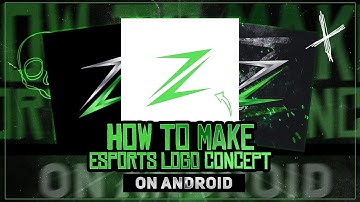 How to Make Esports Logo Concept on Android |  Logo Concept Making Proper Tutorial